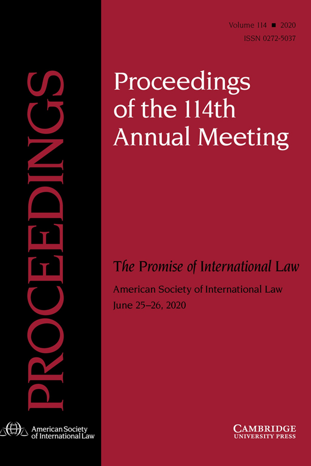 ASIL Annual Meeting Proceedings