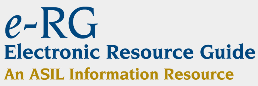 Resource Guide (ERG) | ASIL